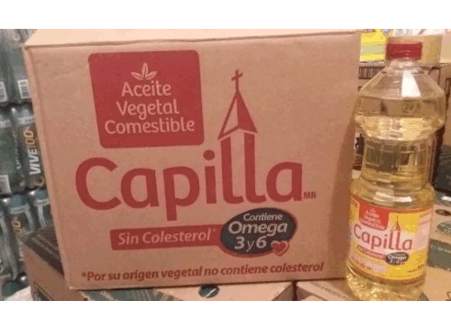 ACEITE CAPILLA DE 12 PZAS.