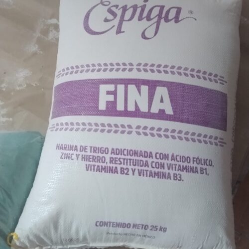 BULTO DE HARINA ESPIGA FINA 25 KG