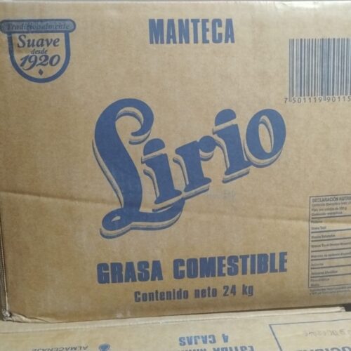 MANTECA LIRIO 24 KG