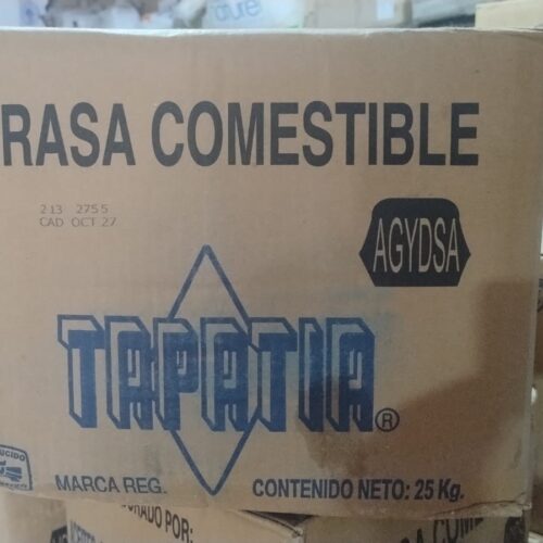 MANTECA TAPATIA DE 25 KG