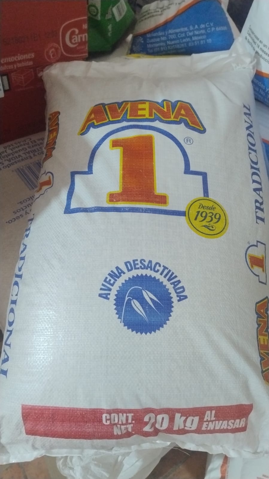 AVENA LAMINADA BULTO